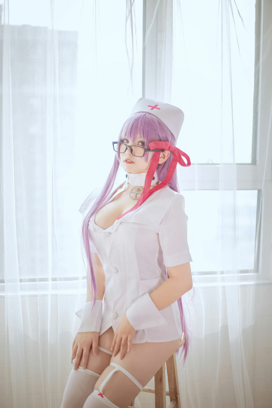 Coser@阿半今天很开心 – BB护士 (26P)