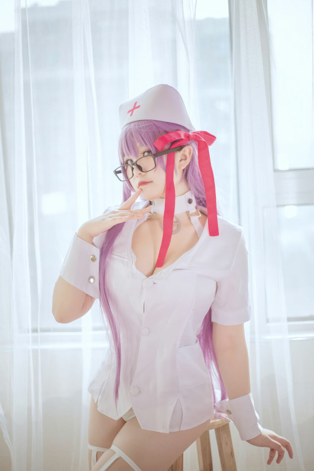 Coser@阿半今天很开心 – BB护士 (26P)