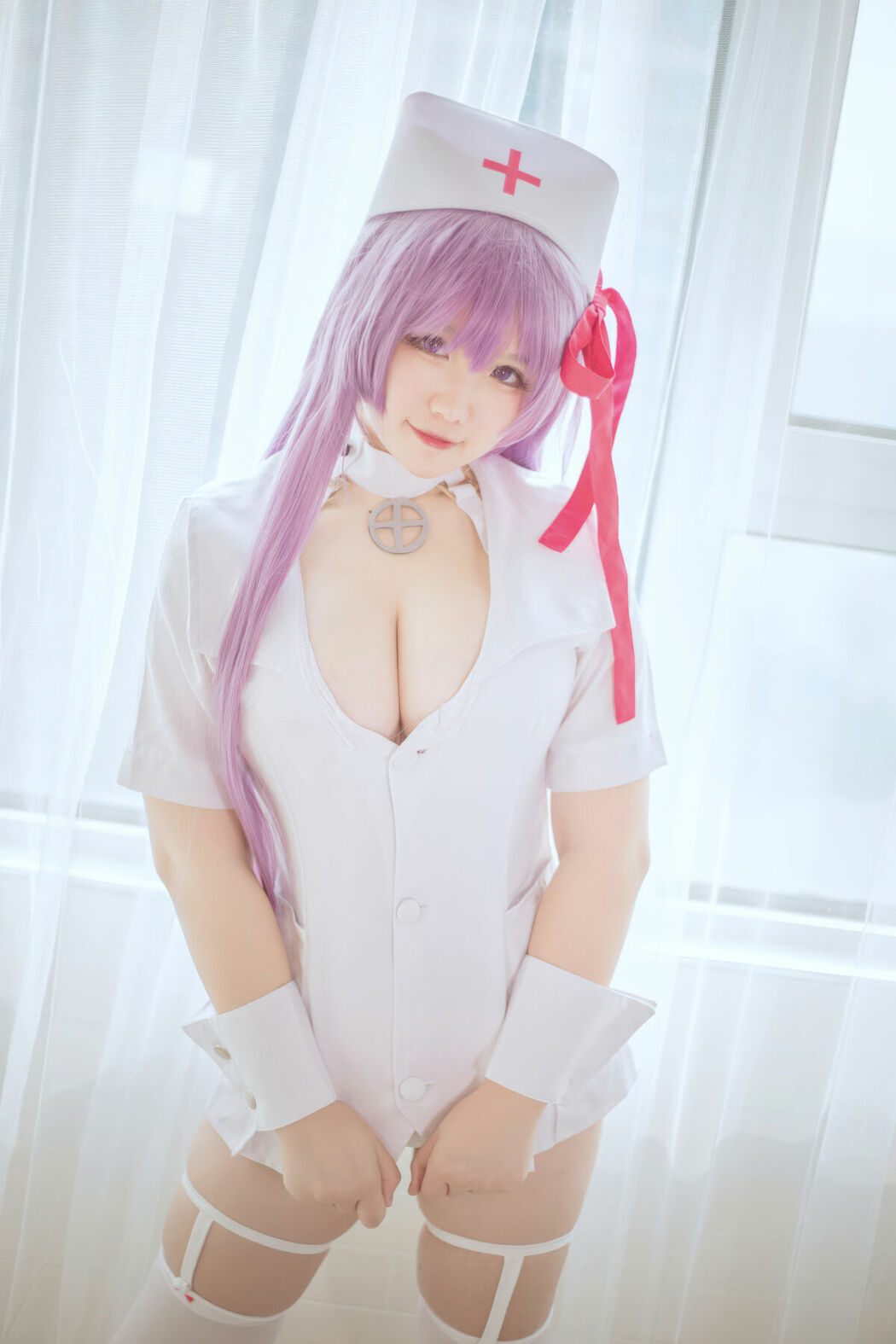 Coser@阿半今天很开心 – BB护士 (26P)