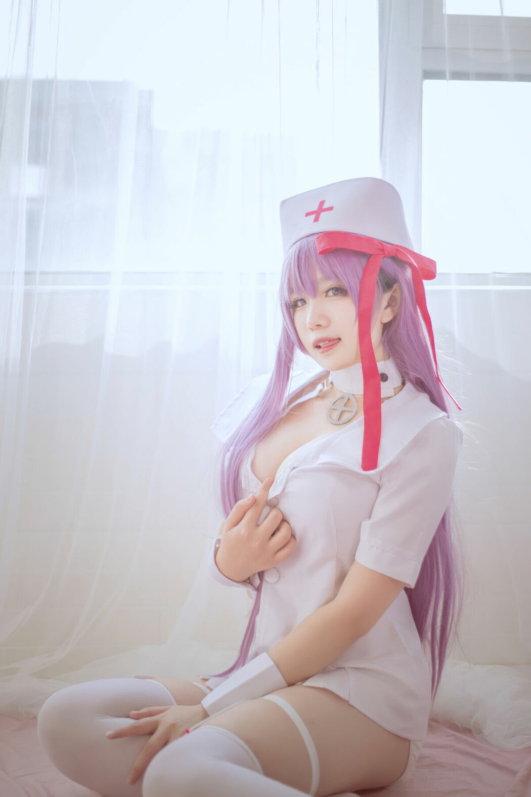 Coser@阿半今天很开心 – BB护士 (26P)