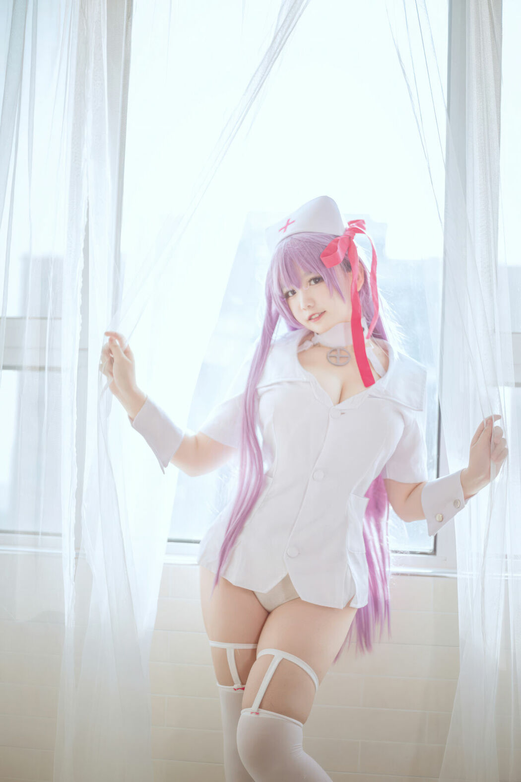 Coser@阿半今天很开心 – BB护士 (26P)