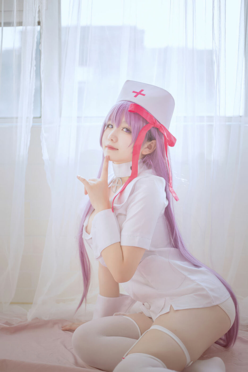 Coser@阿半今天很开心 – BB护士 (26P)