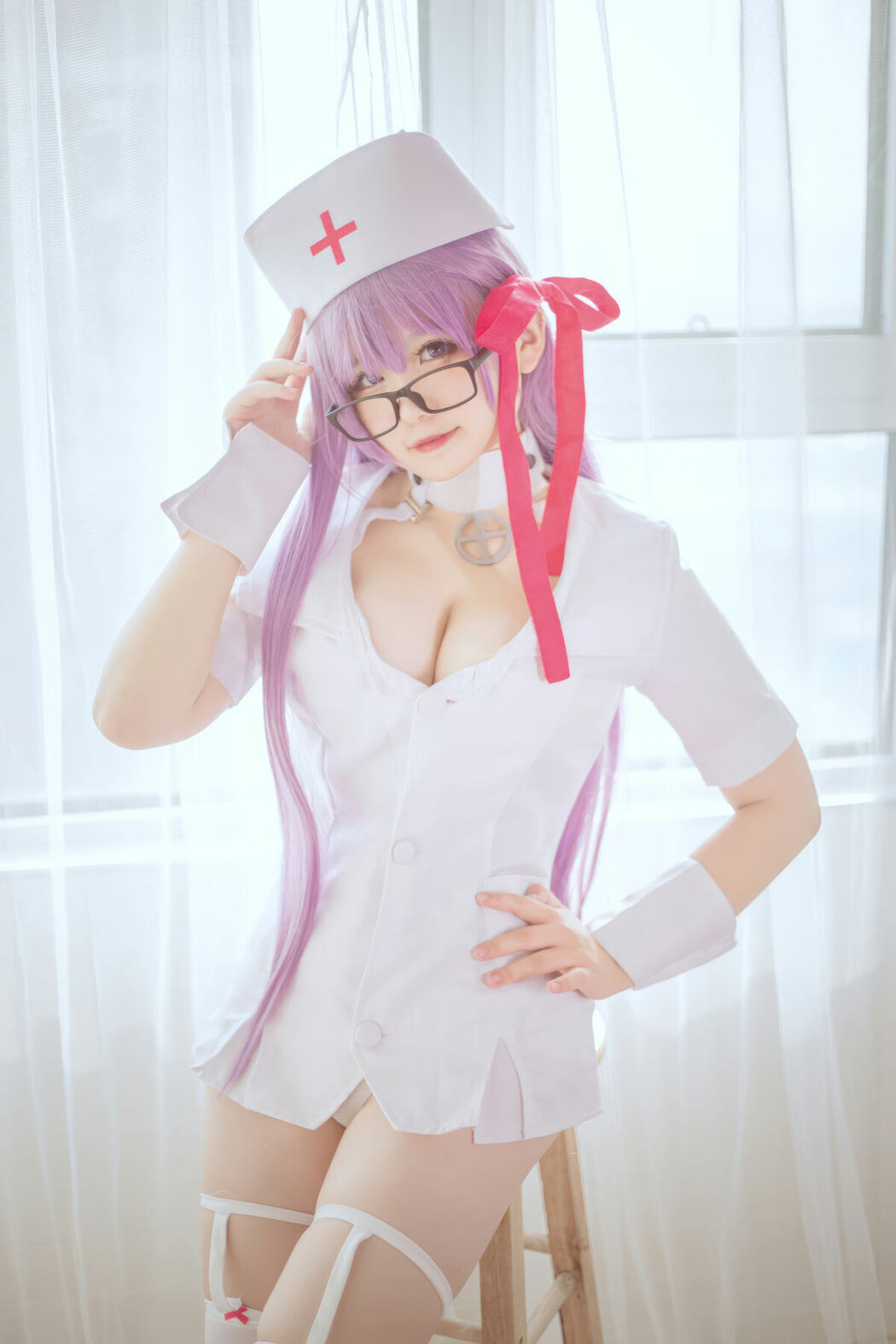 Coser@阿半今天很开心 – BB护士 (26P)