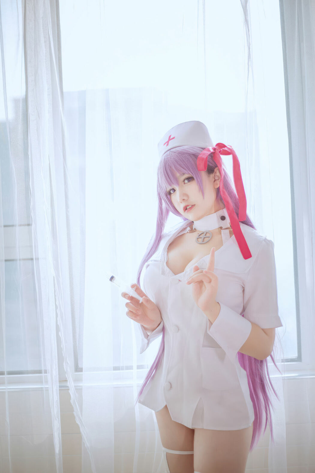 Coser@阿半今天很开心 – BB护士 (26P)