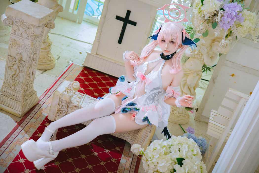 Coser@日奈娇 – 蔚蓝档案 下江小春花嫁 (27P)