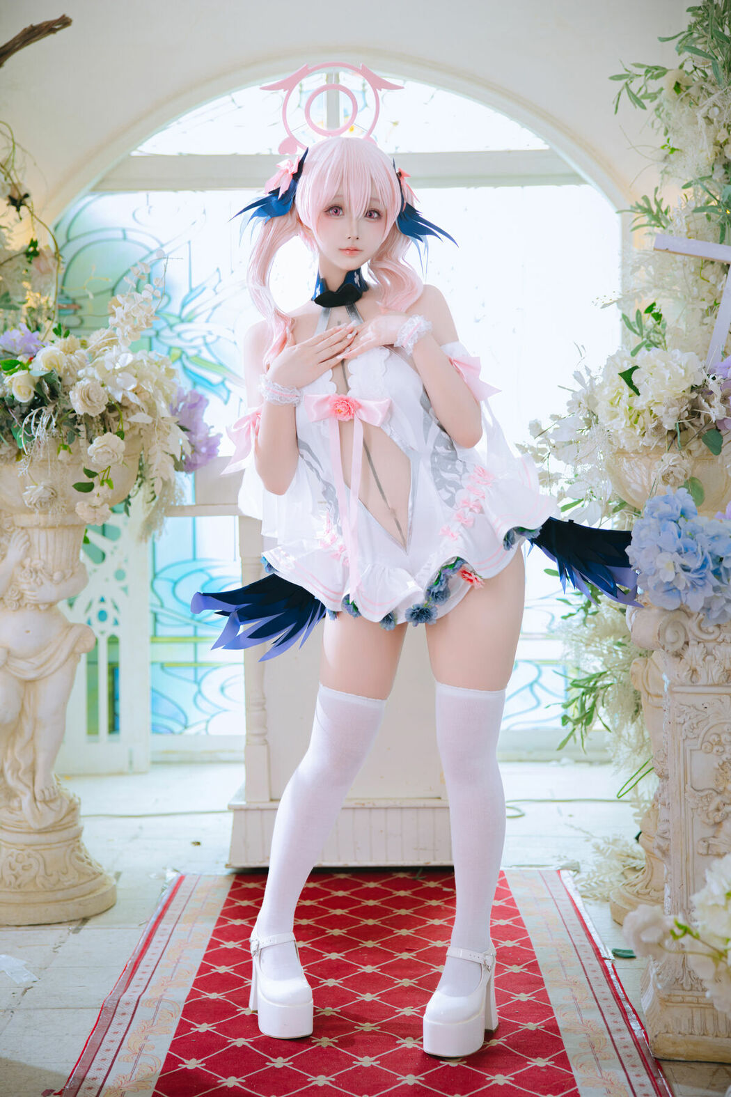 Coser@日奈娇 – 蔚蓝档案 下江小春花嫁 (27P)