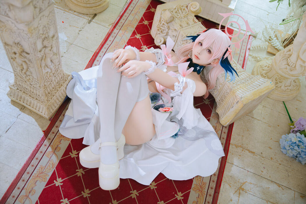 Coser@日奈娇 – 蔚蓝档案 下江小春花嫁 (27P)
