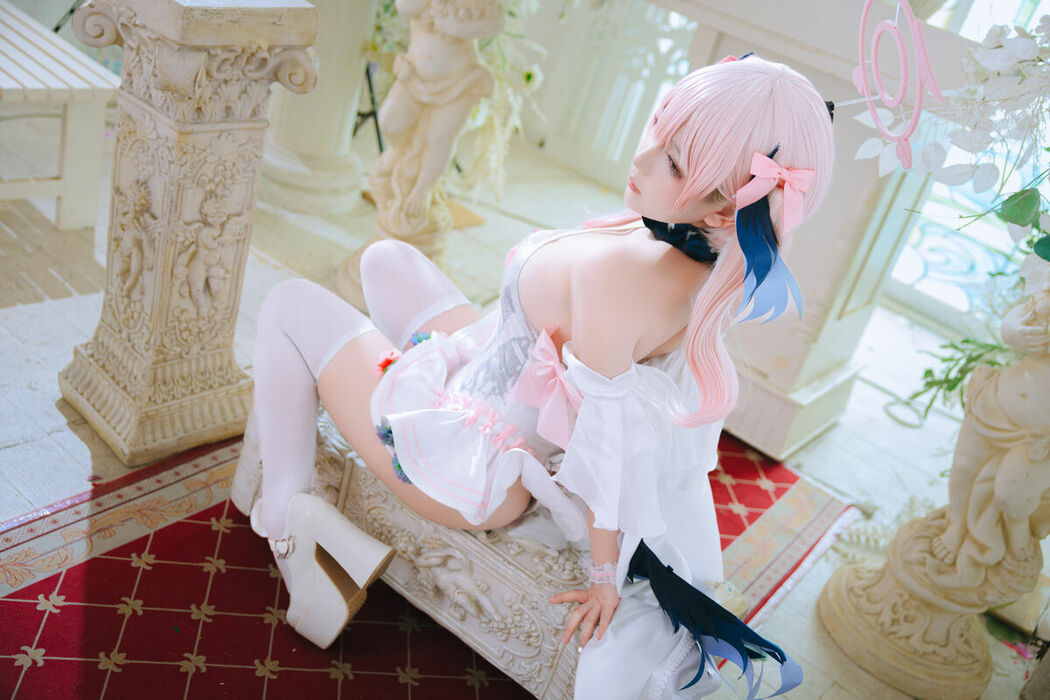 Coser@日奈娇 – 蔚蓝档案 下江小春花嫁 (27P)