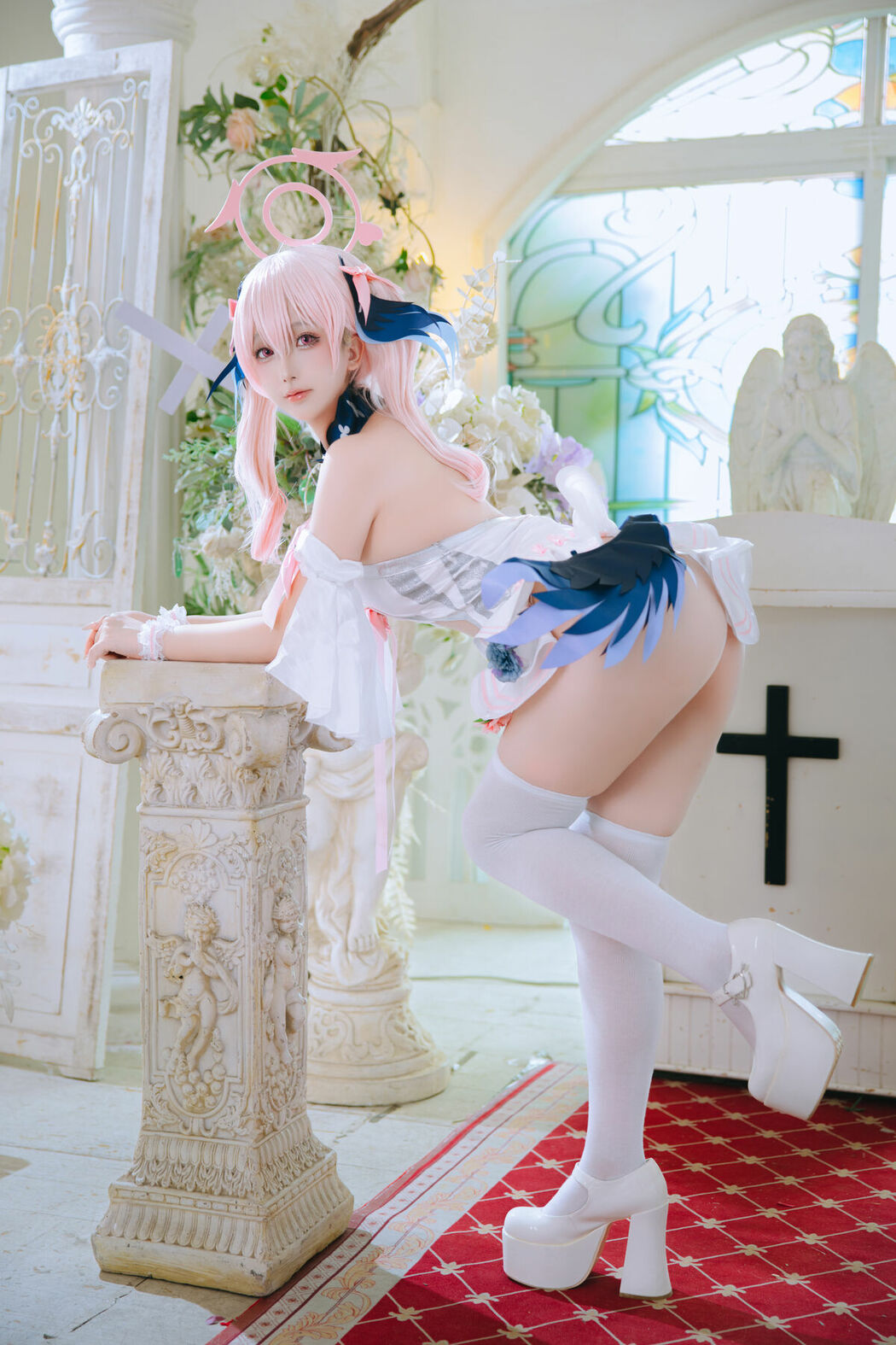 Coser@日奈娇 – 蔚蓝档案 下江小春花嫁 (27P)