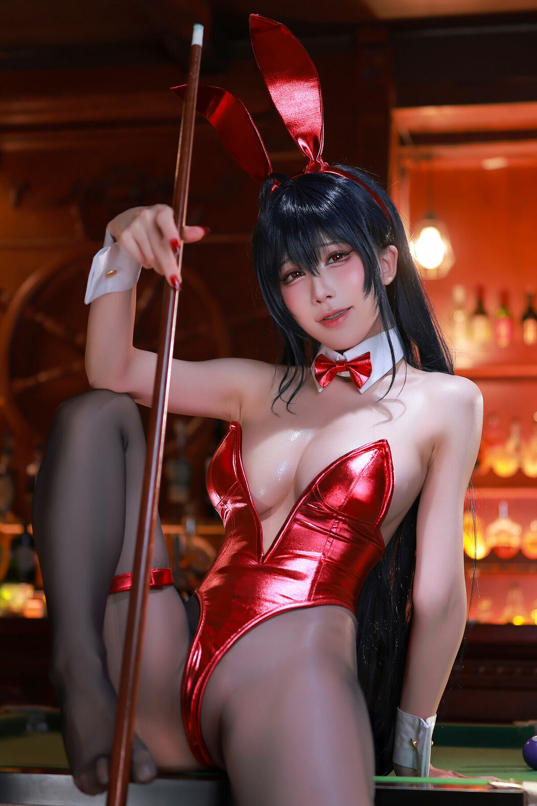 Coser@水淼Aqua – 碧蓝航线 Taihou_Bunny 大凤兔女郎 (59P)