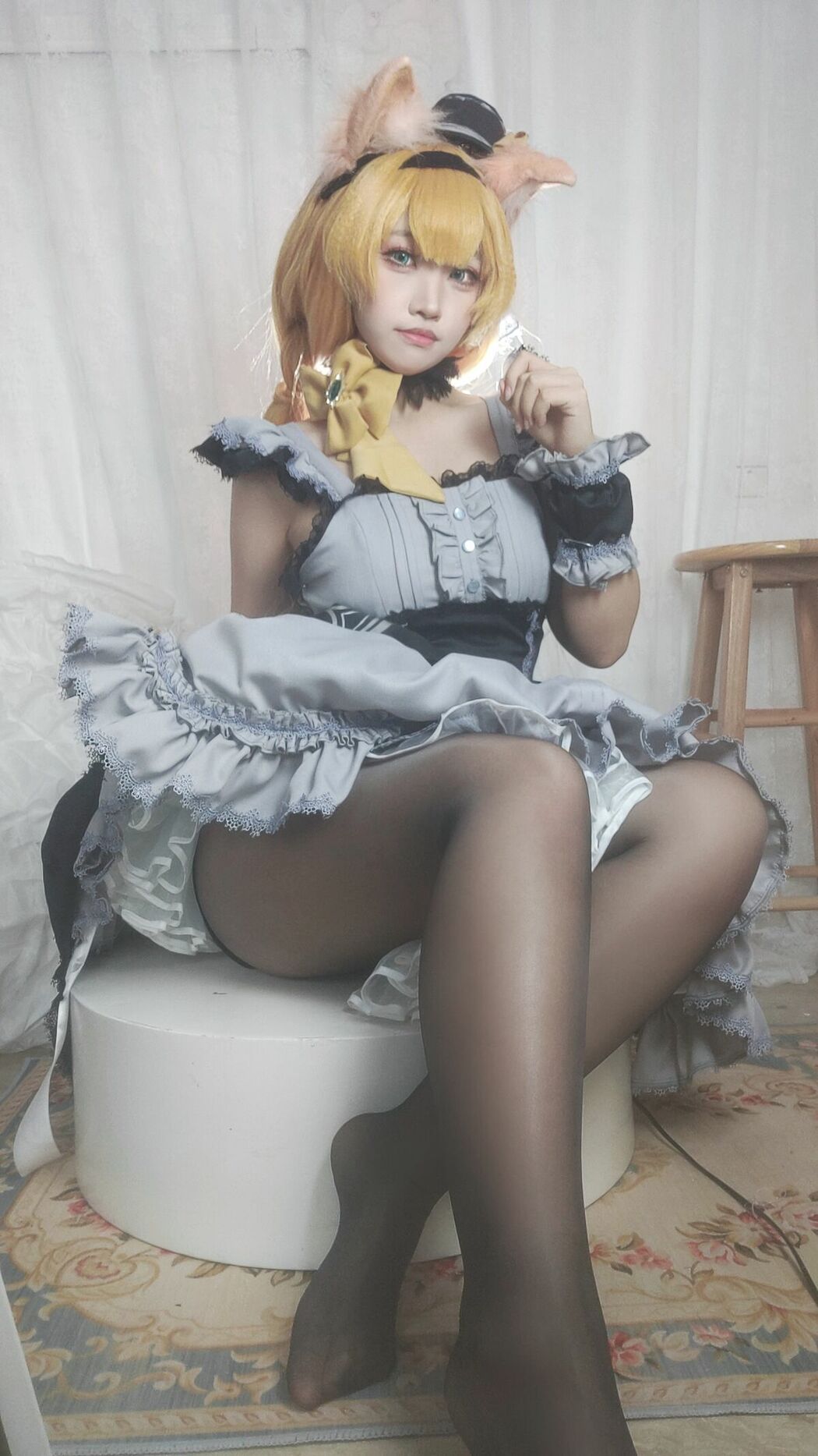 Coser@比奇堡黄塞方块 – 蔚蓝档案 玛丽偶像自拍 (31P – 4V)