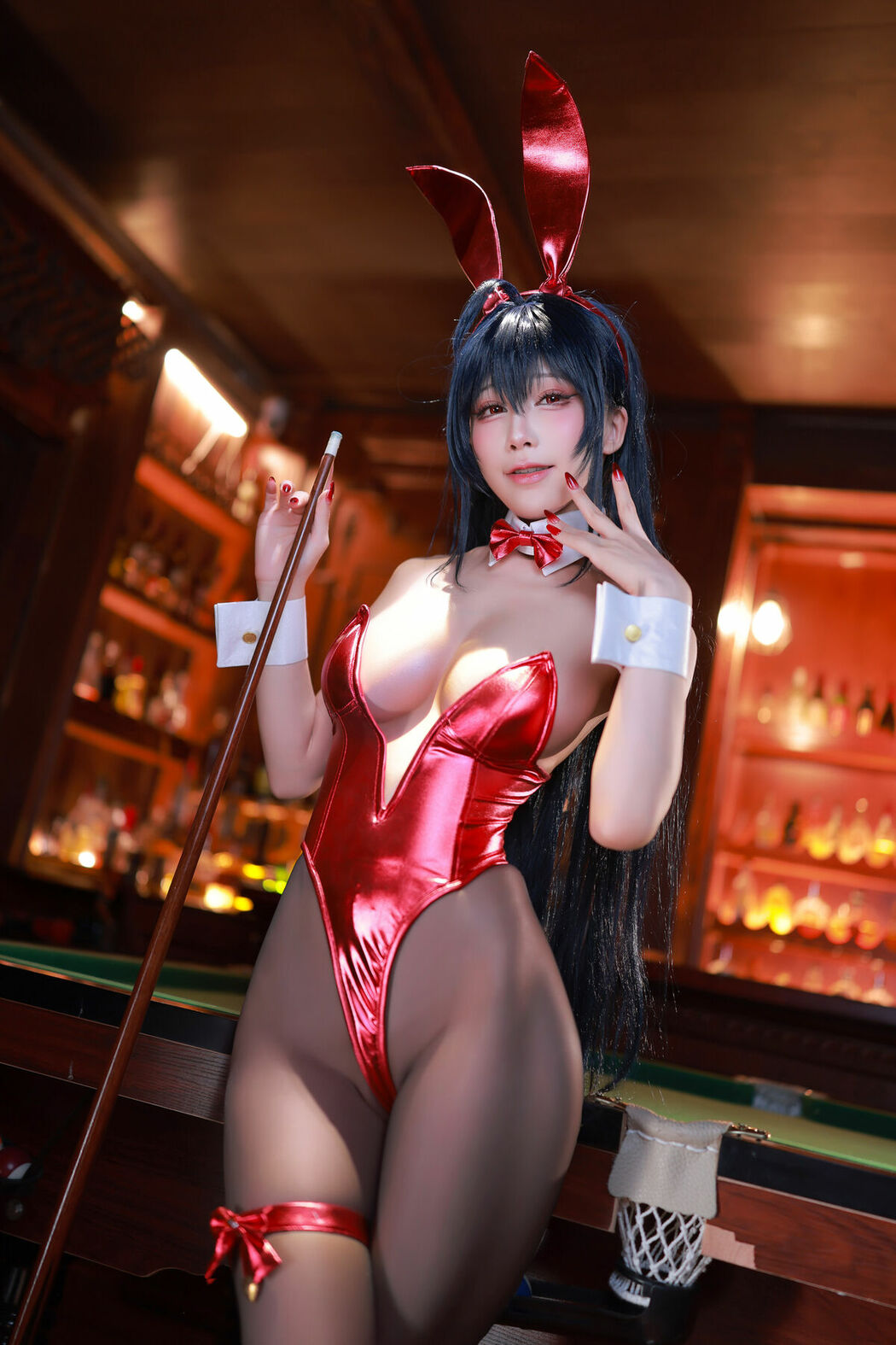 Coser@水淼Aqua – 碧蓝航线 Taihou_Bunny 大凤兔女郎 (59P)