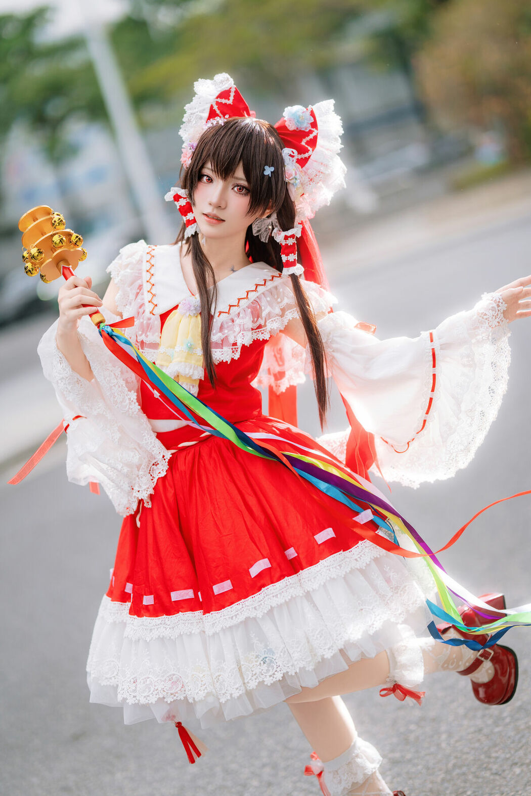 Coser@花柒Hana – 萤火虫动漫嘉年华 花灵梦 Part01 (55P – 1V)