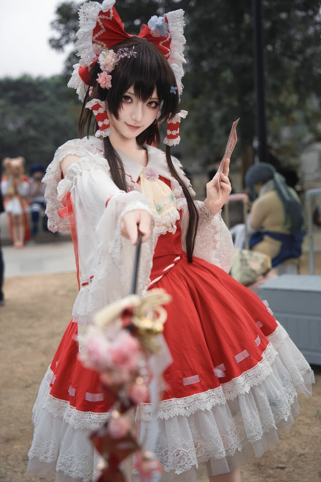 Coser@花柒Hana – 萤火虫动漫嘉年华 花灵梦 Part02 (54P)
