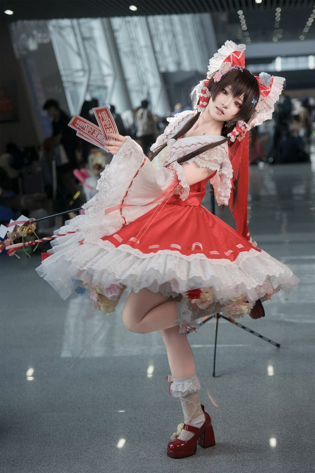 Coser@花柒Hana – 萤火虫动漫嘉年华 花灵梦 Part02 (54P)