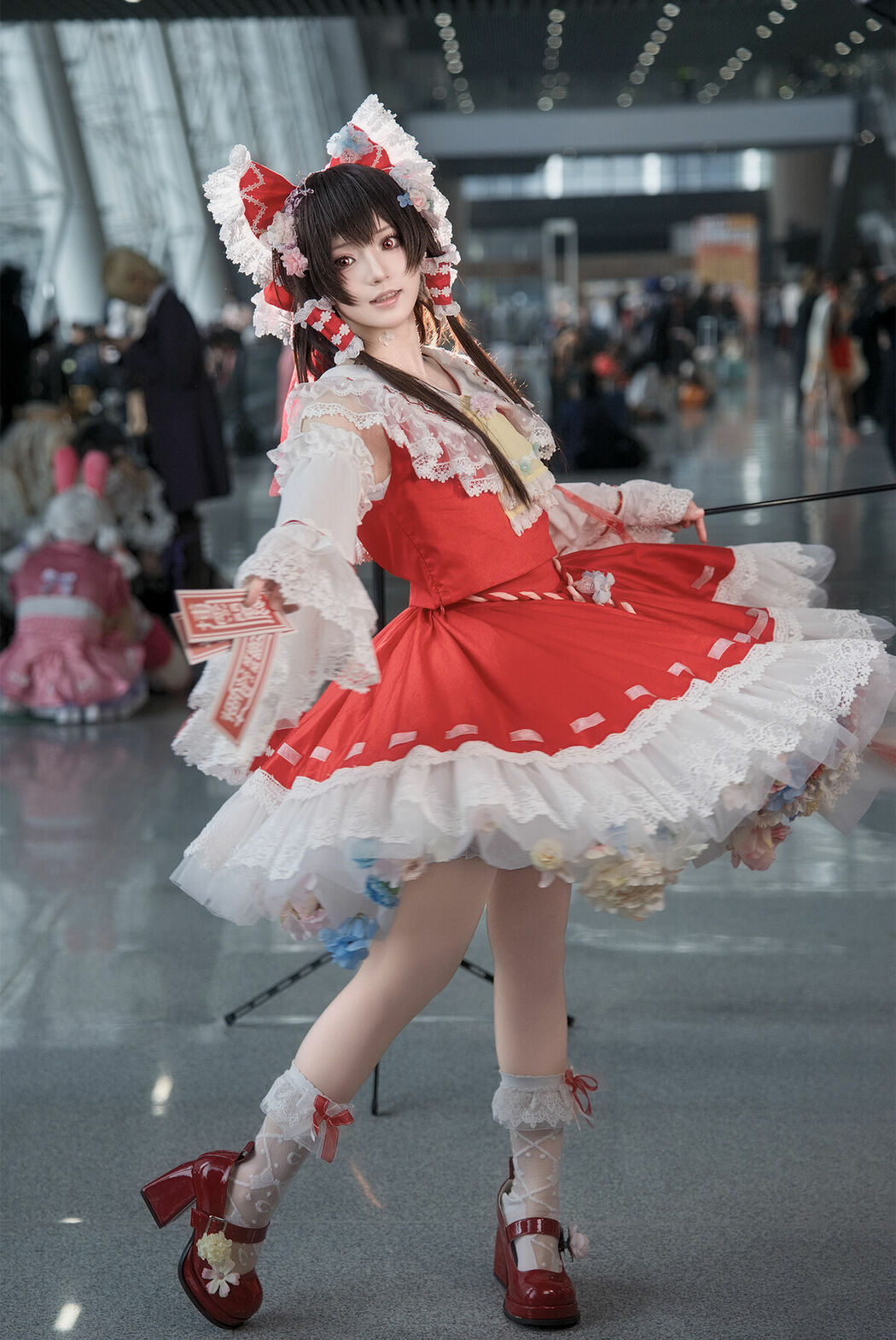 Coser@花柒Hana – 萤火虫动漫嘉年华 花灵梦 Part02 (54P)