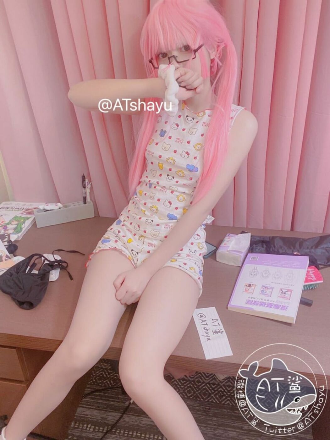 Coser@AT鲨 – 居家鲨鲨 (50P)