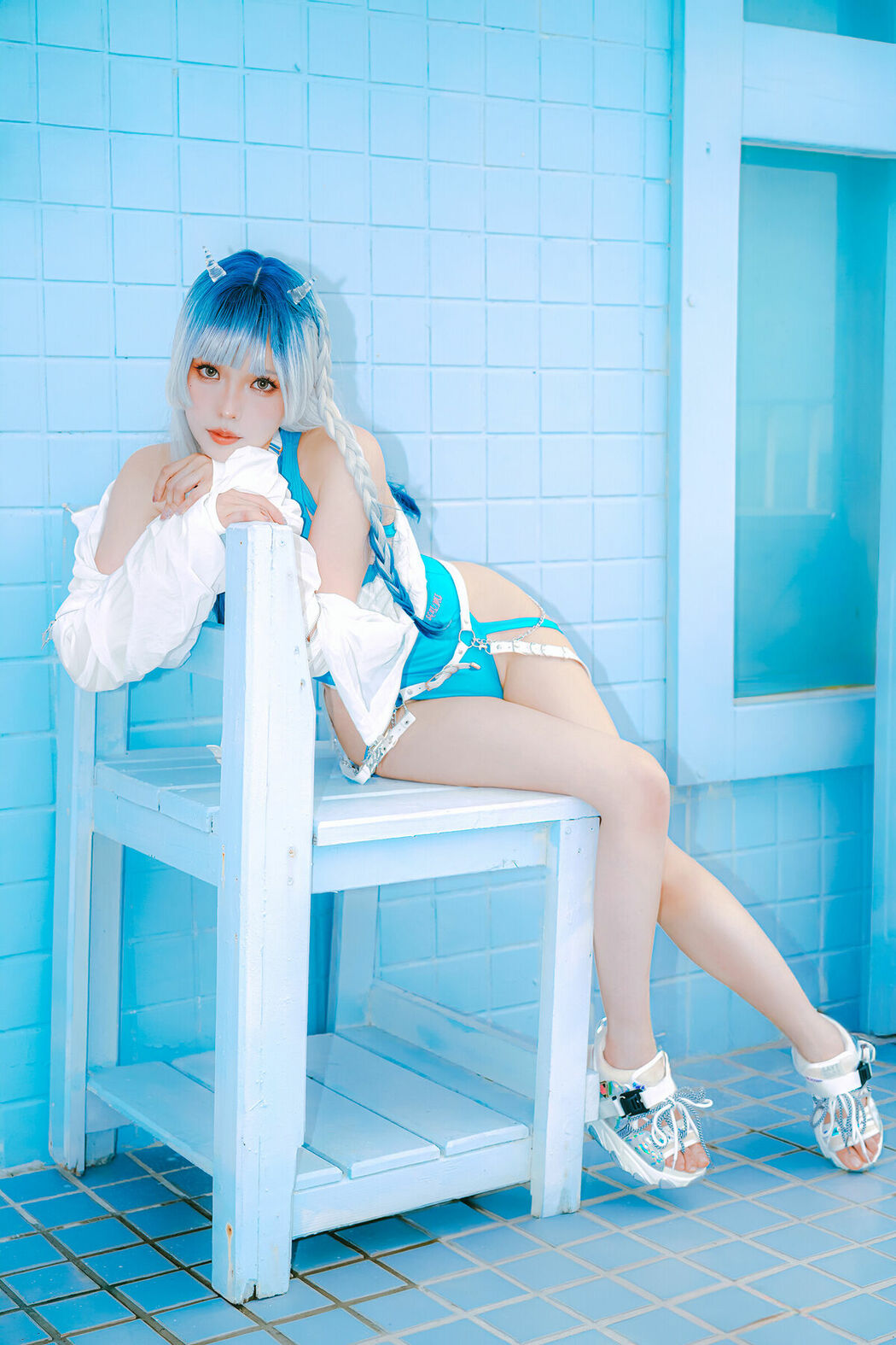 Coser@Ely_eee ElyEE子 – Glassyhorn Devil (35P – 3V)