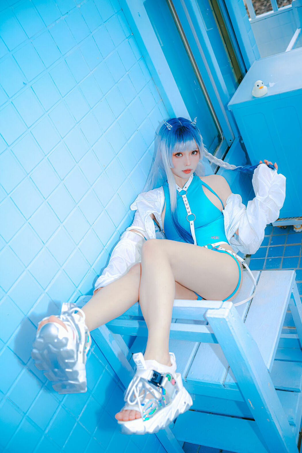 Coser@Ely_eee ElyEE子 – Glassyhorn Devil (35P – 3V)