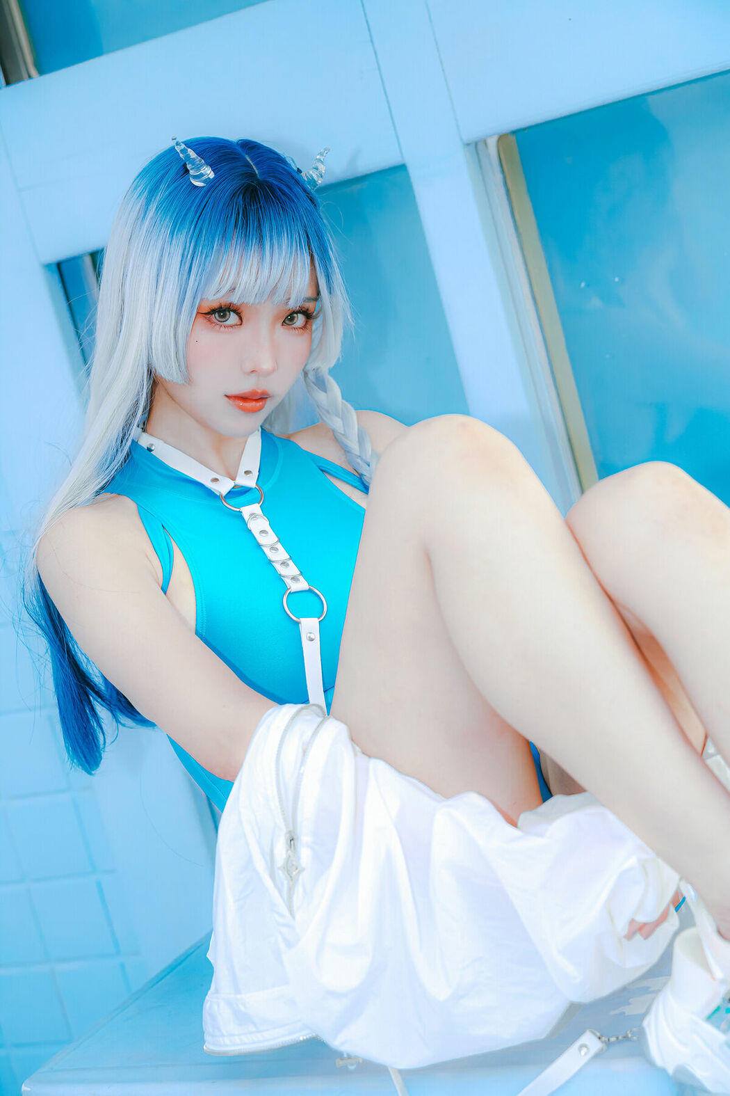 Coser@Ely_eee ElyEE子 – Glassyhorn Devil (35P – 3V)