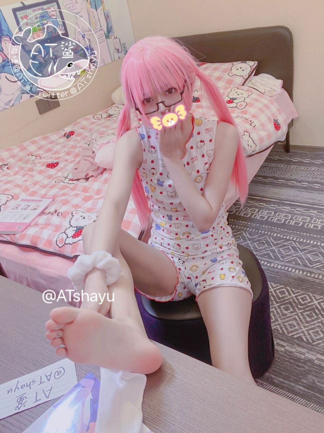 Coser@AT鲨 – 居家鲨鲨 (50P)