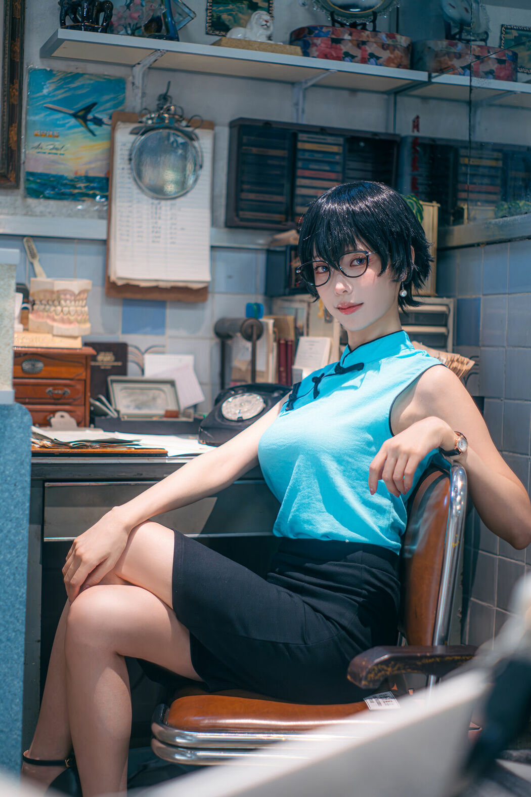 Coser@Ely_eee ElyEE子 – Reiko Kujirai 鯨井令子 A (69P – 6V)