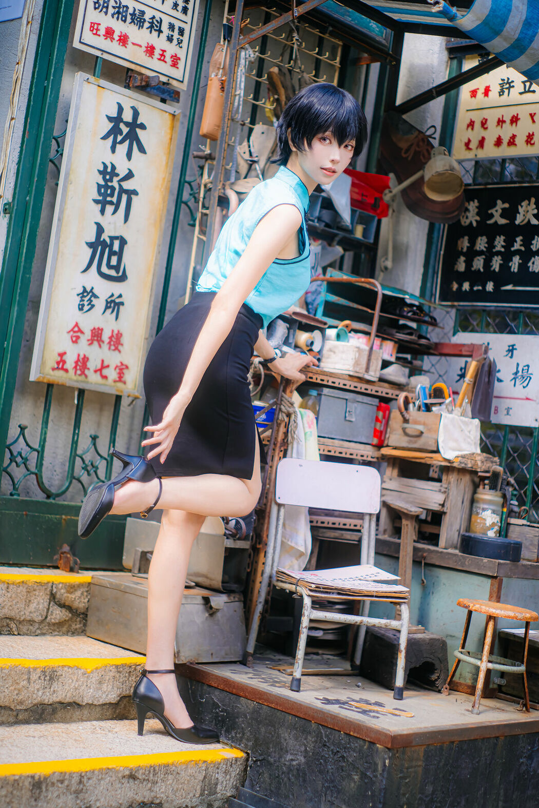 Coser@Ely_eee ElyEE子 – Reiko Kujirai 鯨井令子 A (69P – 6V)