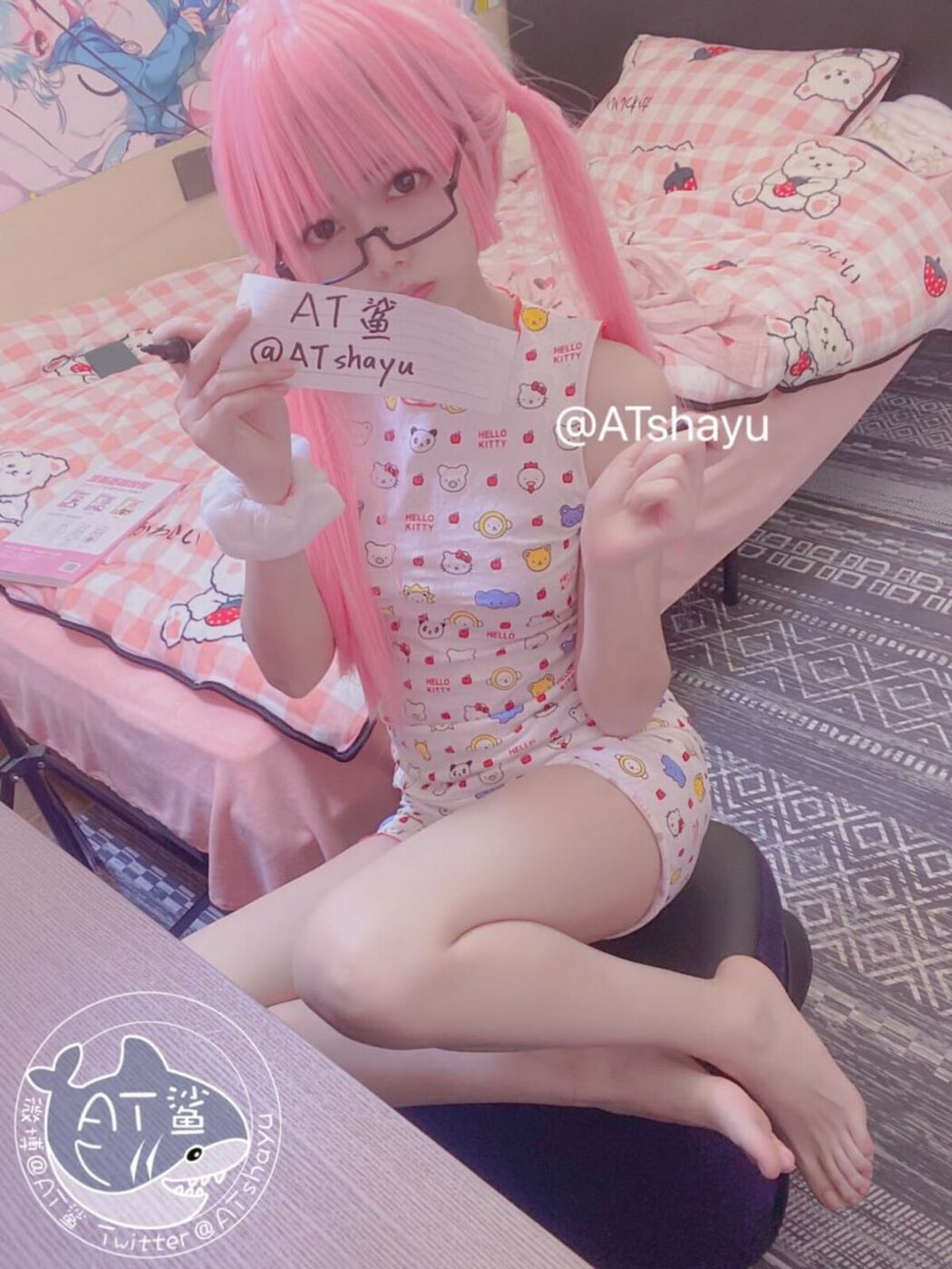 Coser@AT鲨 – 居家鲨鲨 (50P)