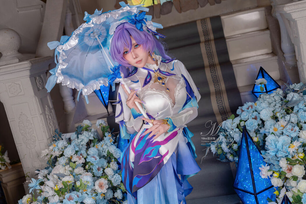 Coser@黏黏团子兔 – 09月作品 鸣潮坎特蕾拉 Part01 (55P – 3V)