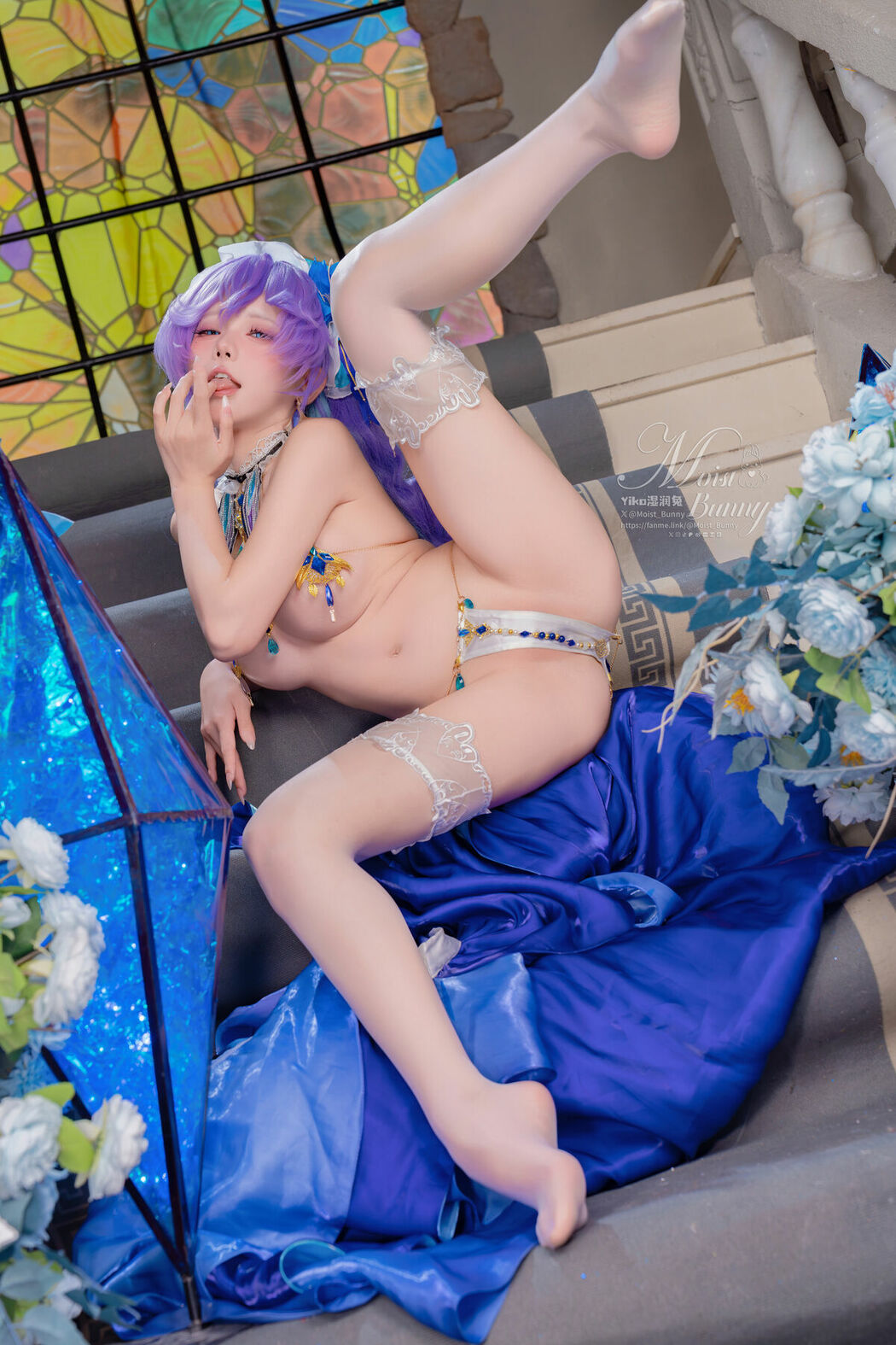 Coser@黏黏团子兔 – 09月作品 鸣潮坎特蕾拉 Part02 (54P)