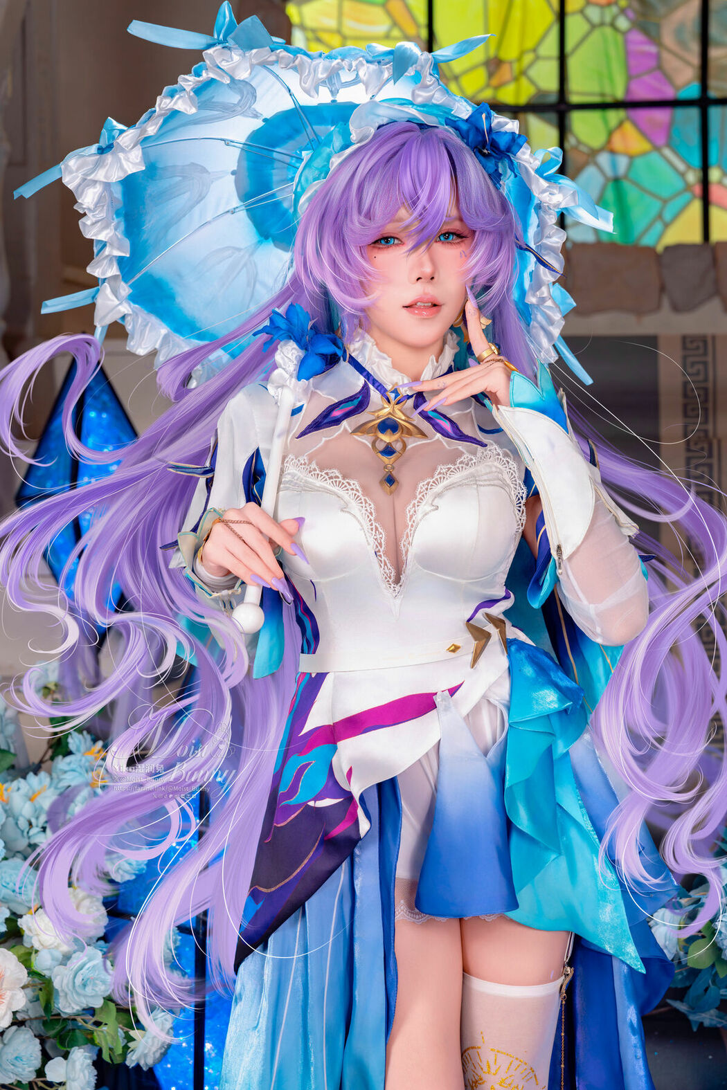 Coser@黏黏团子兔 – 09月作品 鸣潮坎特蕾拉 Part02 (54P)