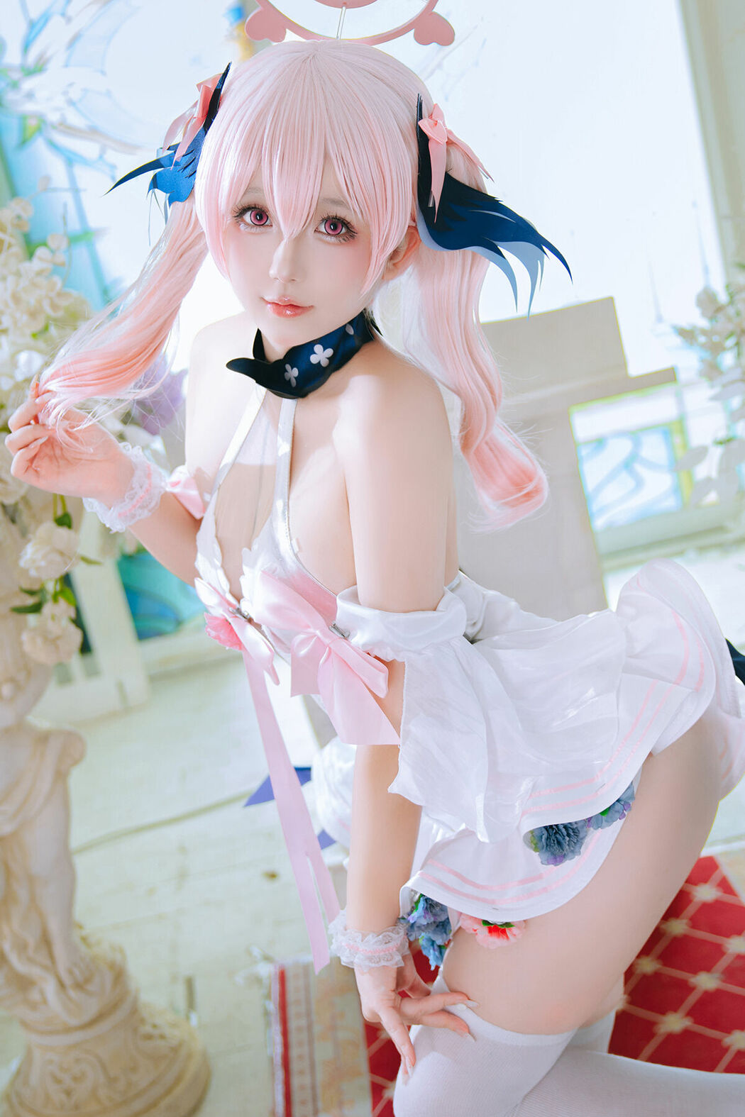 Coser@日奈娇 – 蔚蓝档案 下江小春花嫁 (27P) Cover Photo