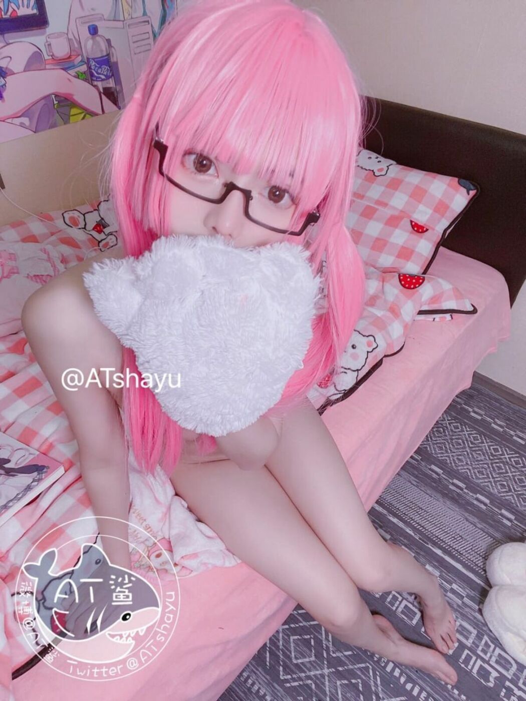 Coser@AT鲨 – 可爱毛毯 (44P)