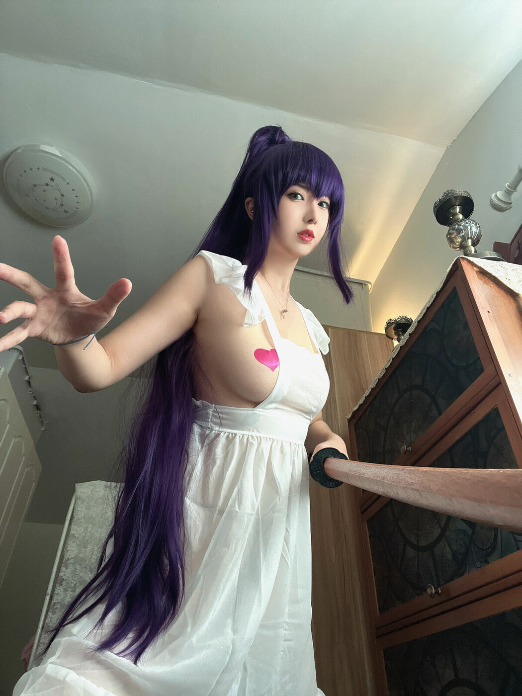 Coser@小容仔咕咕咕w – 毒岛学姐围裙 (39P)