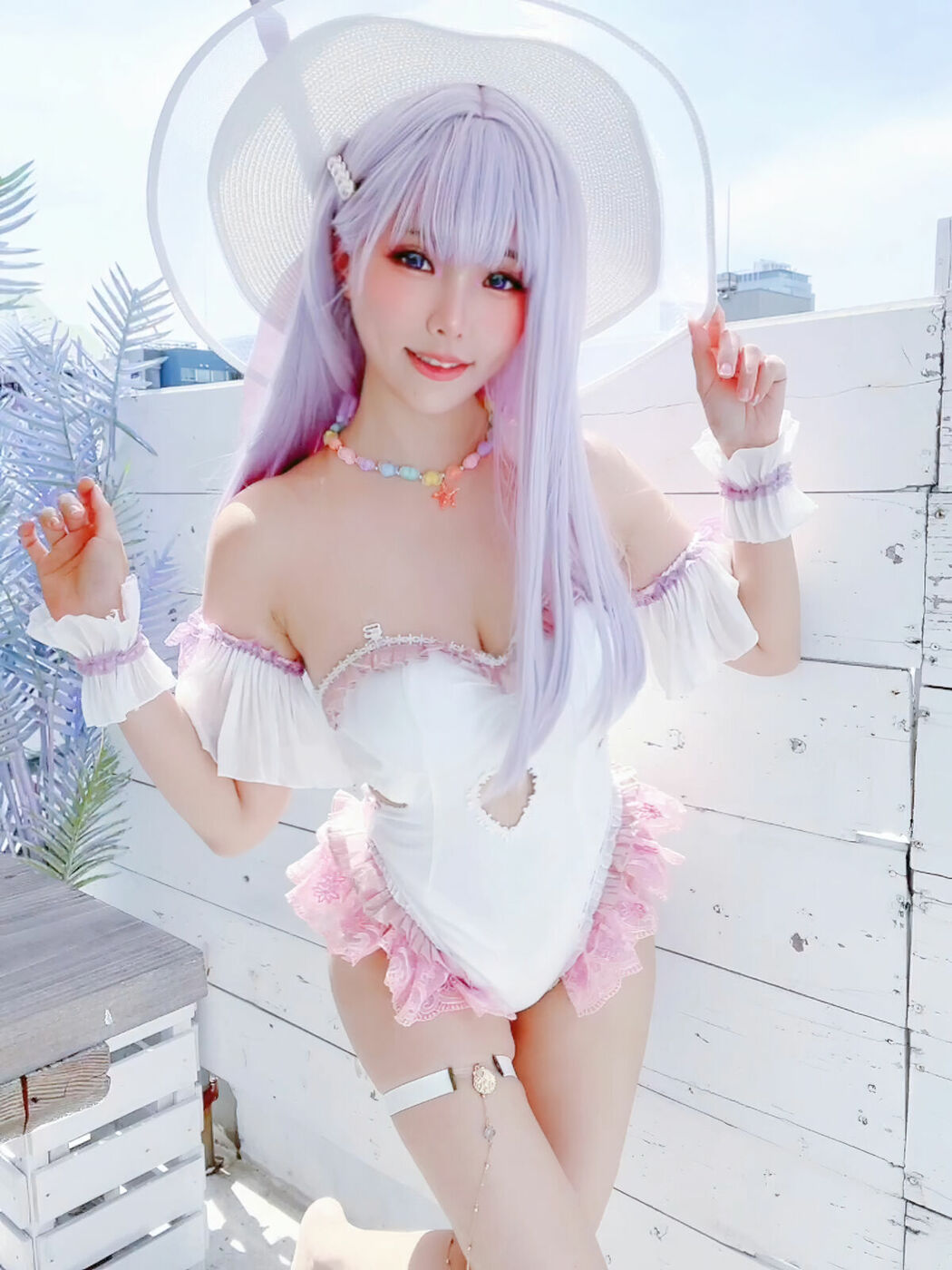Coser@Ely_eee ElyEE子 – Plymouth Swimsuit (29P)