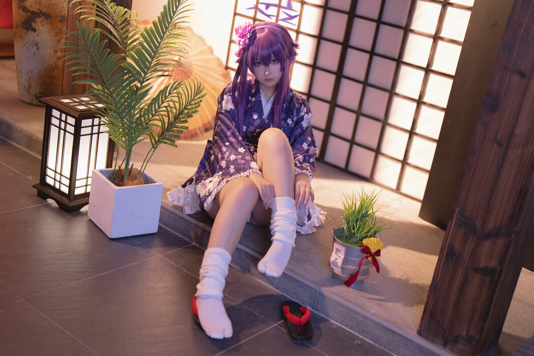 Coser@lunananya – Blue Archive Igusa Haruka New Year (35P)