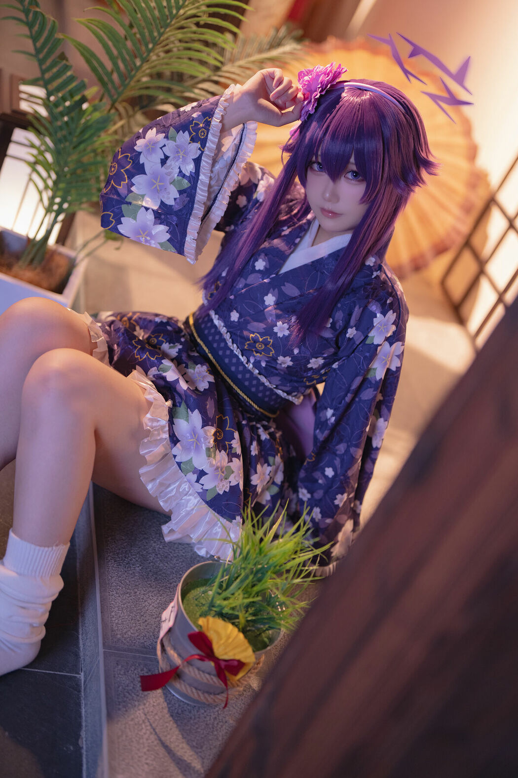 Coser@lunananya – Blue Archive Igusa Haruka New Year (35P)