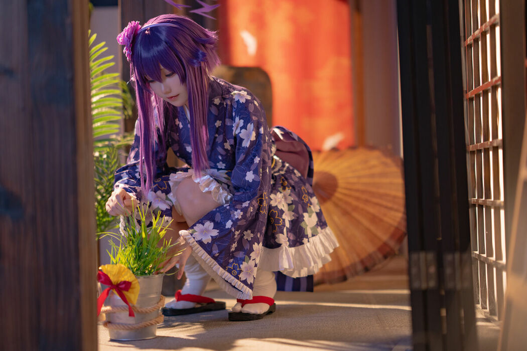 Coser@lunananya – Blue Archive Igusa Haruka New Year (35P)