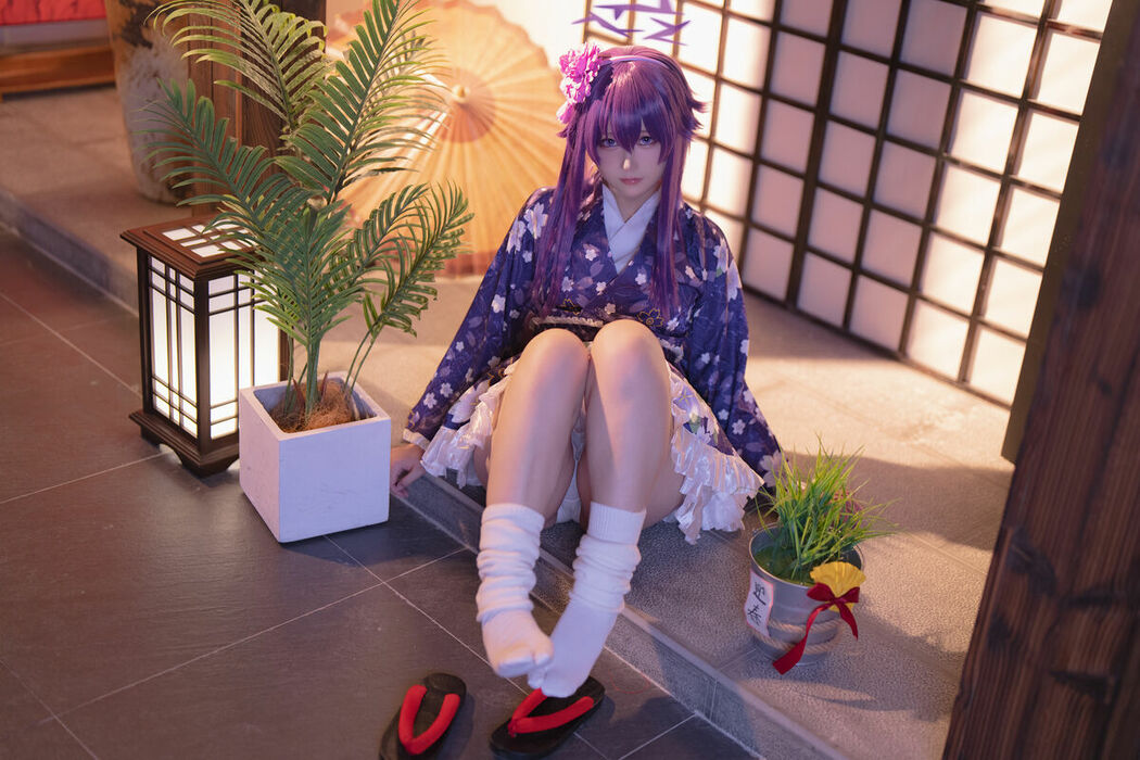 Coser@lunananya – Blue Archive Igusa Haruka New Year (35P)