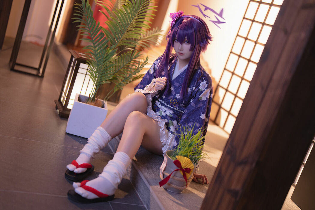 Coser@lunananya – Blue Archive Igusa Haruka New Year (35P)