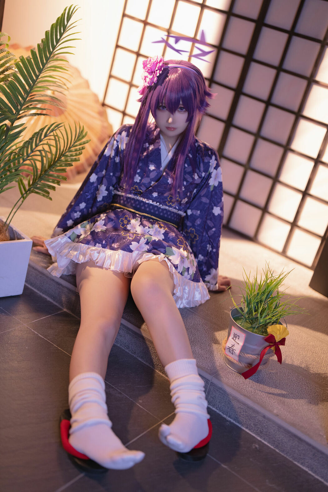 Coser@lunananya – Blue Archive Igusa Haruka New Year (35P)
