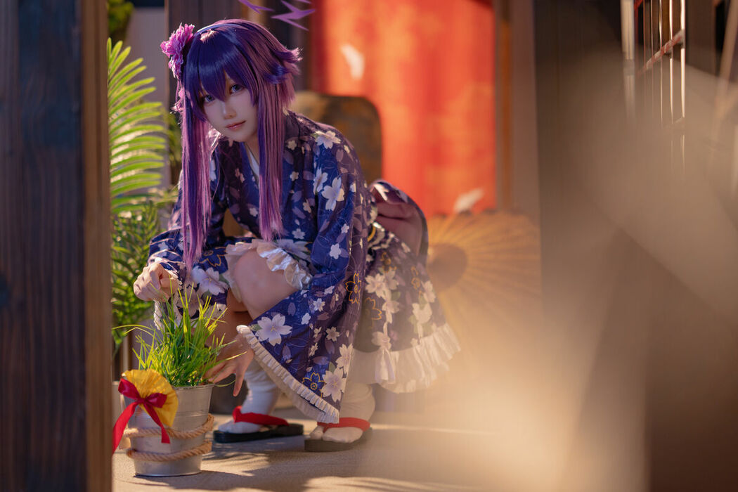 Coser@lunananya – Blue Archive Igusa Haruka New Year (35P)