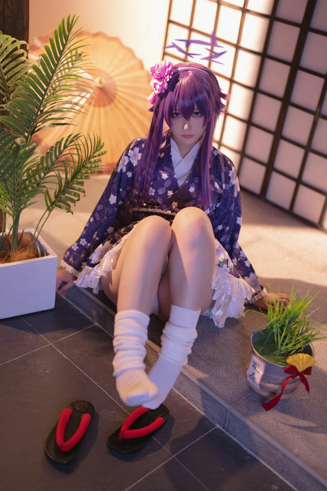 Coser@lunananya – Blue Archive Igusa Haruka New Year (35P)