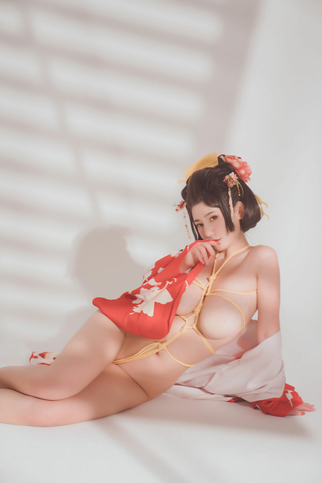 Coser@星澜是澜澜叫澜妹呀 – 和服绳缚 (51P – 1V)