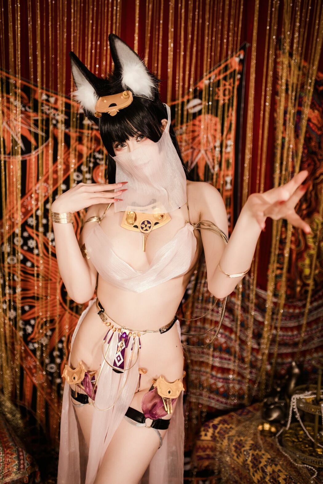 Coser@兔胖胖 – 碧蓝航线 武藏舞娘 (41P)