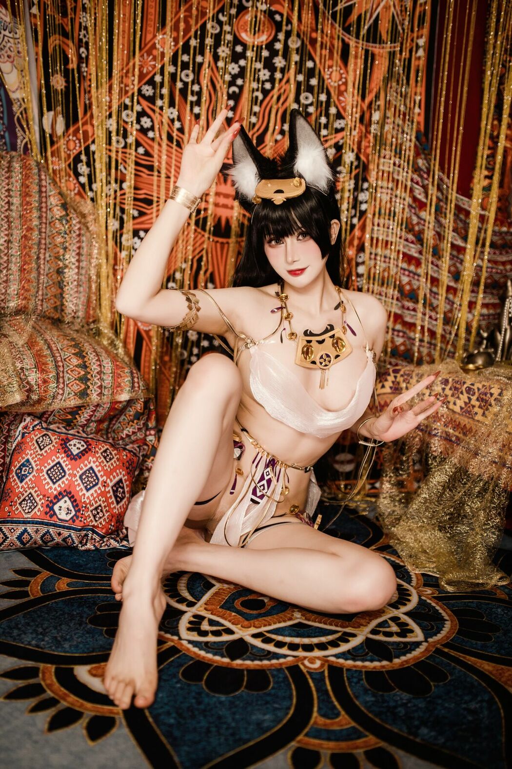 Coser@兔胖胖 – 碧蓝航线 武藏舞娘 (41P)