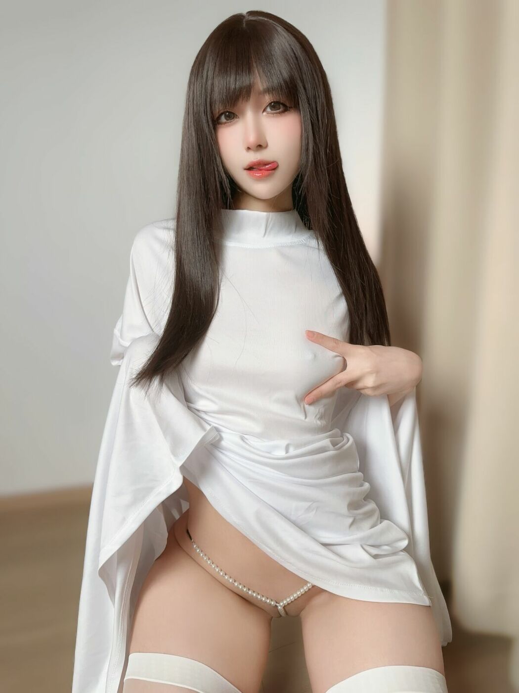 Coser@布丁大法 Pudding Dafa – 万圣节 幽灵小姐 (91P – 6V)