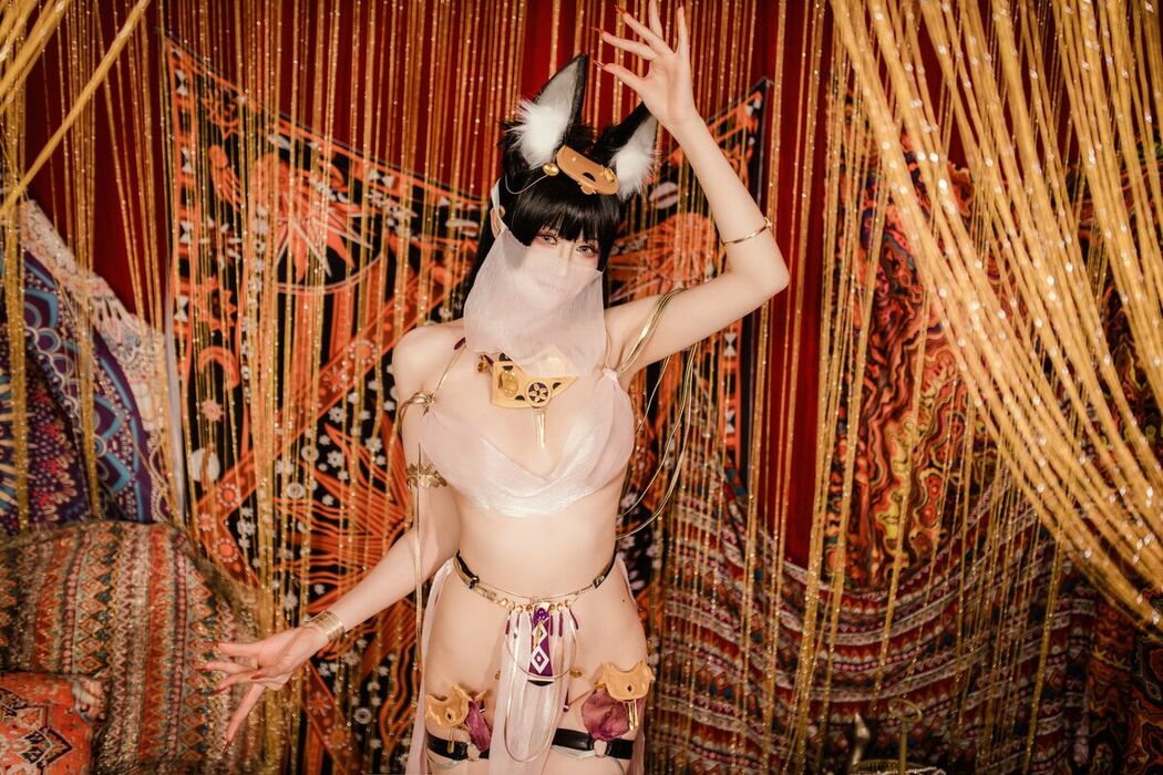 Coser@兔胖胖 – 碧蓝航线 武藏舞娘 (41P)