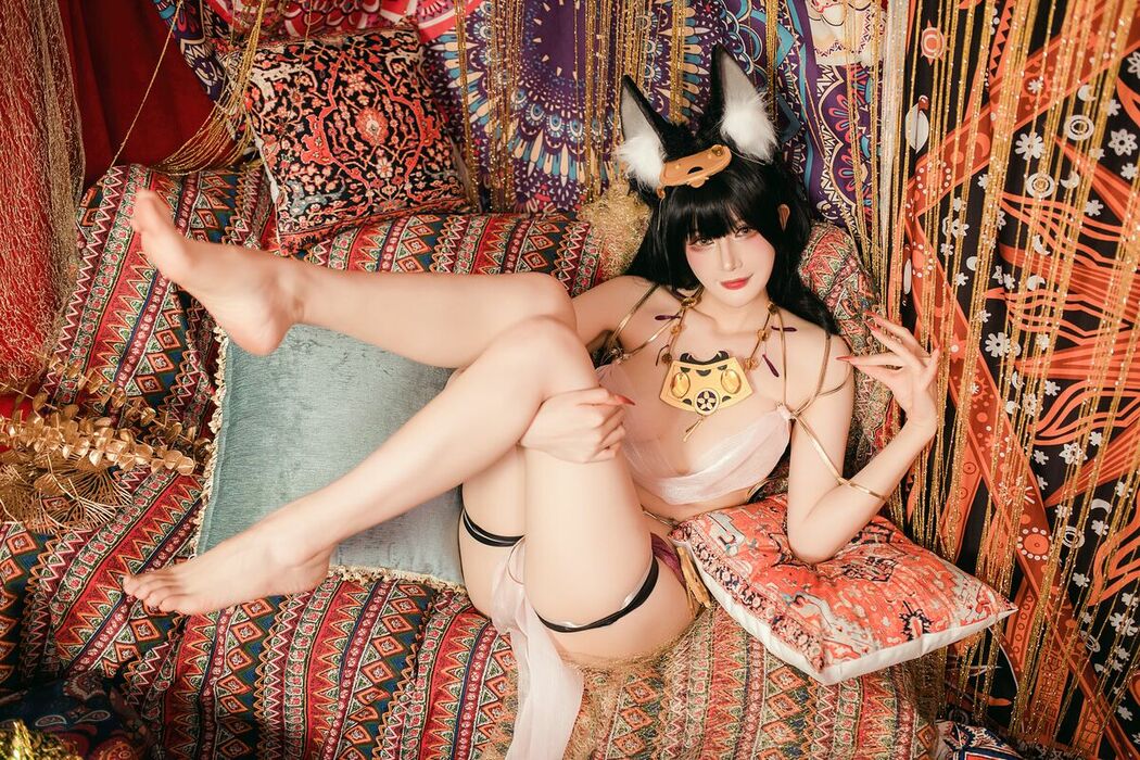 Coser@兔胖胖 – 碧蓝航线 武藏舞娘 (41P)