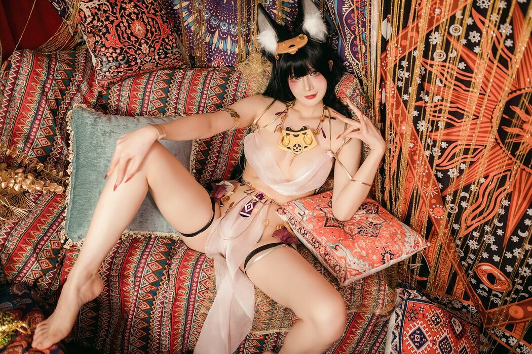 Coser@兔胖胖 – 碧蓝航线 武藏舞娘 (41P)